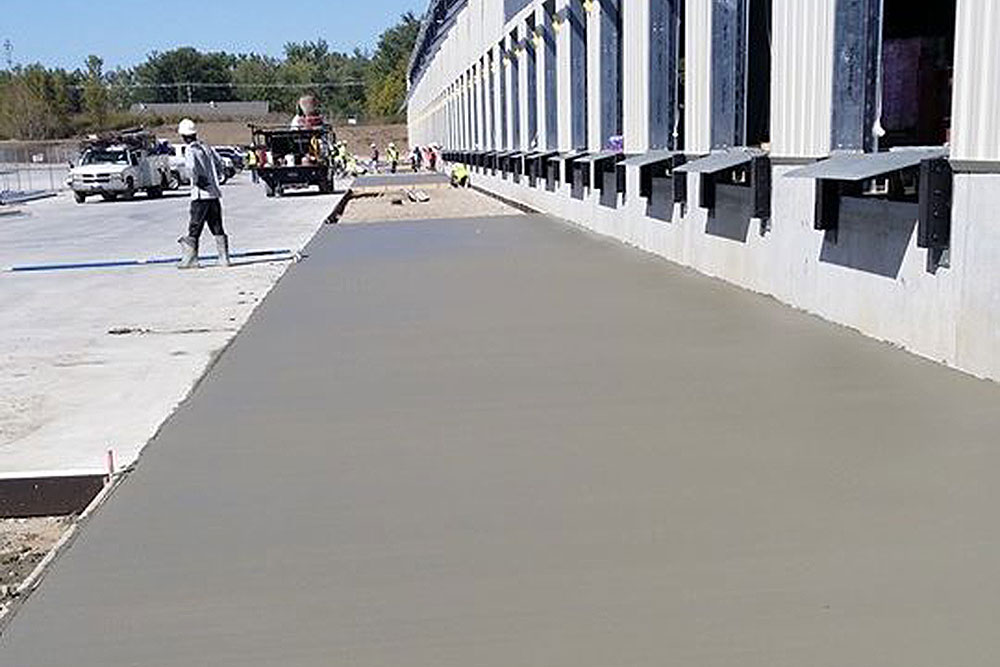 Meijer Distribution Center No. 93 concrete services by Moore Trosper Construction